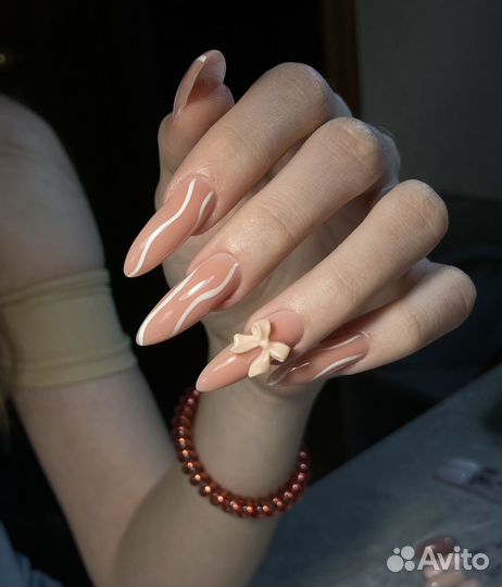 Ногти гель лак наращивание