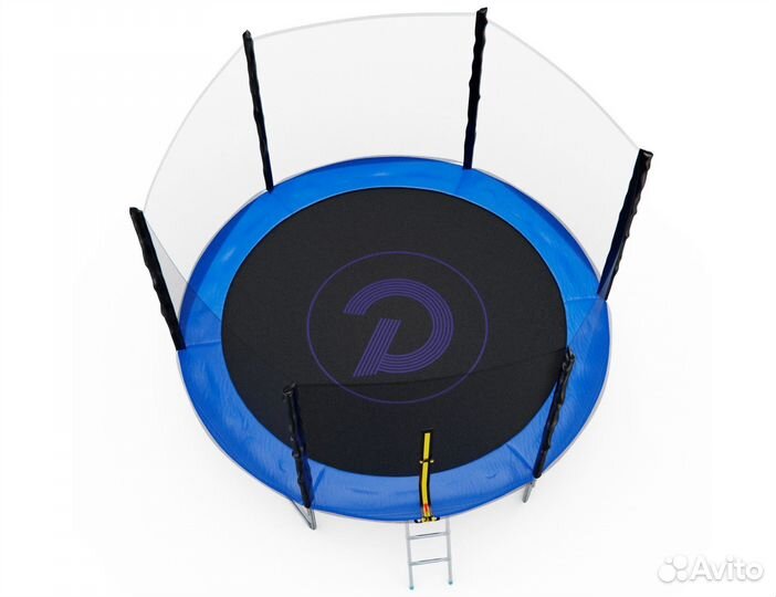 Батут 3,05 м с сеткой и лестницей новый в наличии