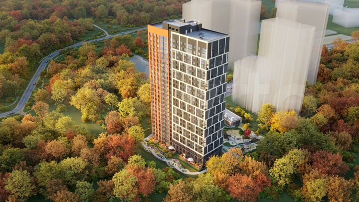 2-к. квартира, 70,8 м², 16/25 эт.