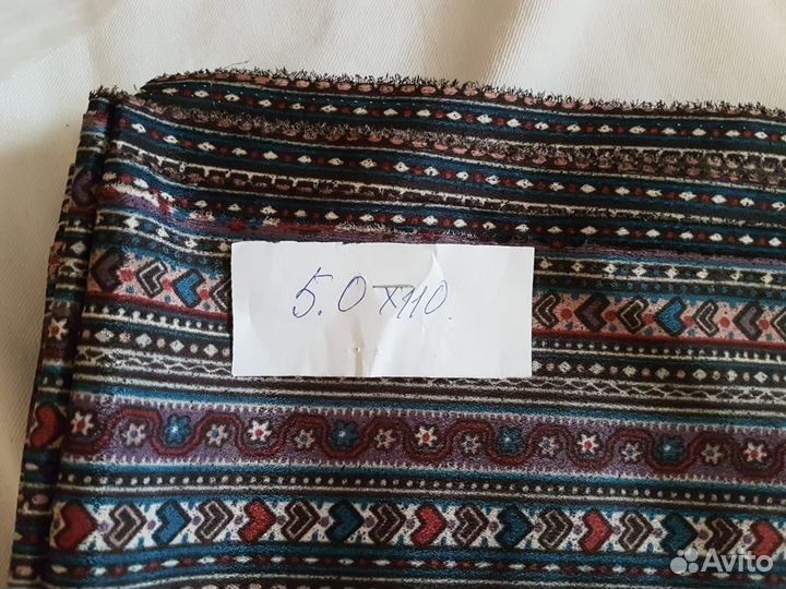 Крепдешин отрезы