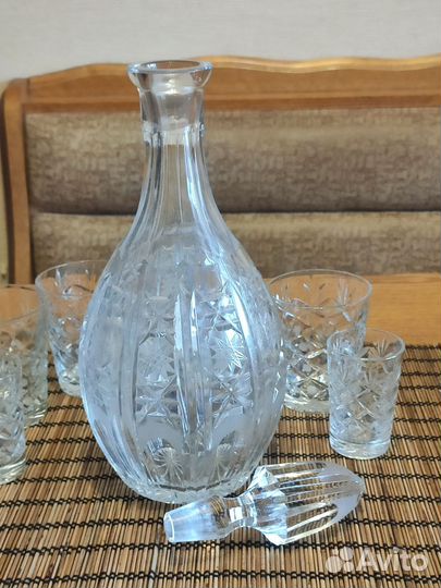 Графин хрустальный СССР
