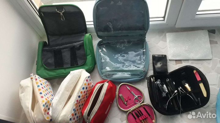 Косметичка, маникюрный набор, новый, бу