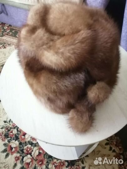 Шапка норковая женская