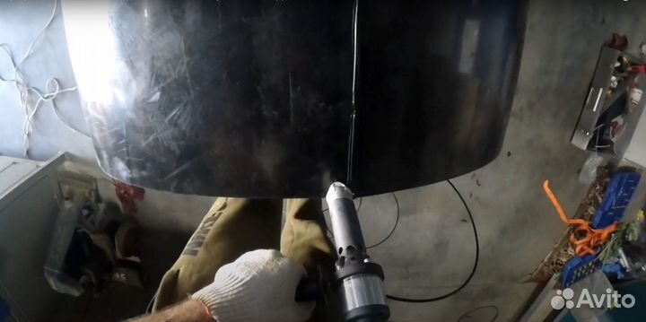 Сварка пайка ремонт пластика полипропилен пнд