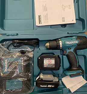 Шуруповерт makita 18v, ddf453 новый