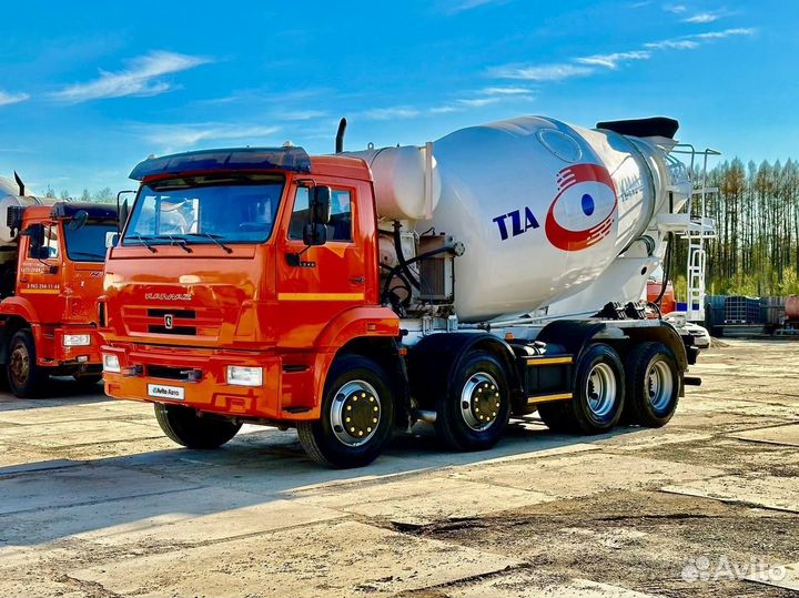 Автобетоносмеситель КАМАЗ 6540, 2021