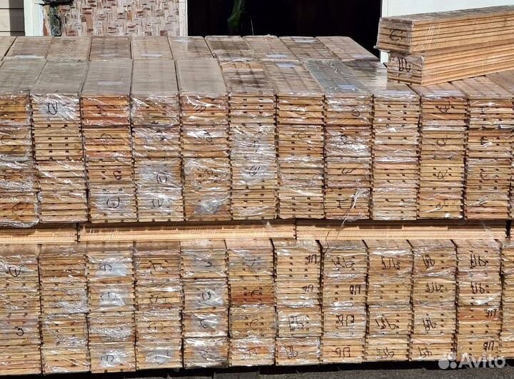 Палубная доска сорт ав 28 x 140 x 4.0 x 3 шт