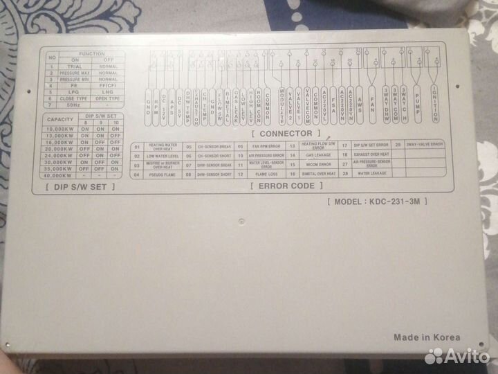 Электронная плата на котёл навиен