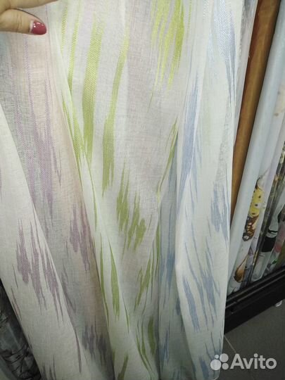 Тюль готовая в размер