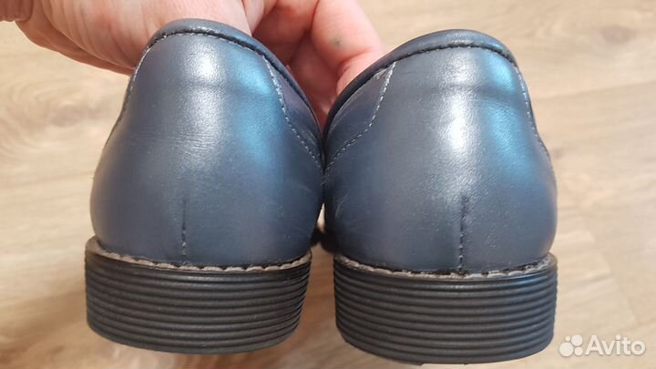 Туфли лоферы (натур. кожа)