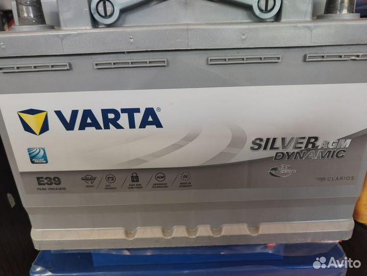 Аккумулятор varta 70 Agm