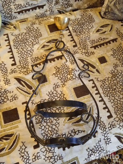 Кованая подвеска от люстры