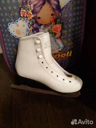 Коньки фигурные для девочки 33 р