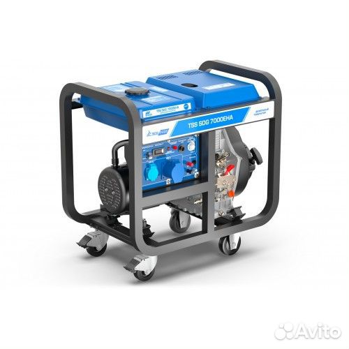 Дизель генератор тсс TSS SDG 7000EHA