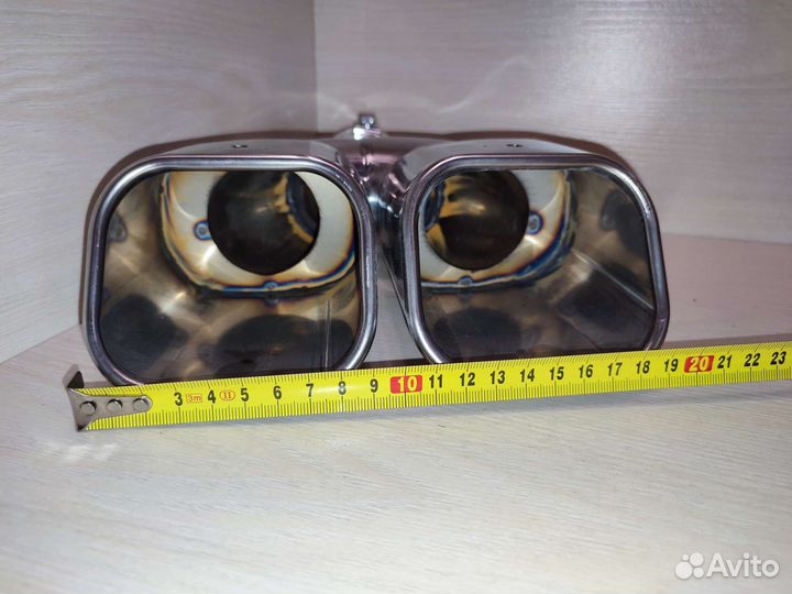 Насадка на глушитель двойная