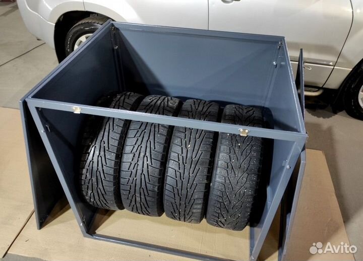 Ящик для колес в паркинг: правильное хрaнение шин