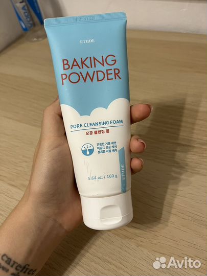 Новая пенка для лица с содой, Baking Powder Etude