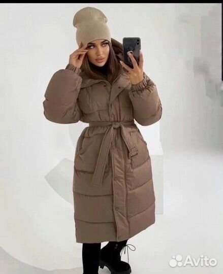 Пуховик зимний новый 44-46 размер