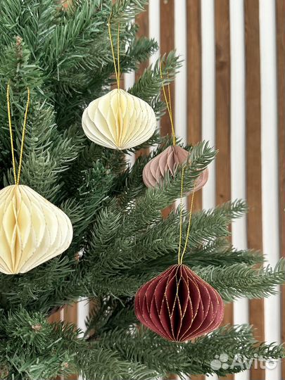 Набор елочных игрушек h&m home 6шт