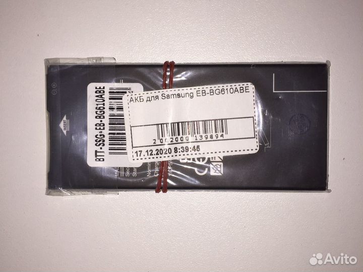 Аккумулятор для Samsung J4+ EB-BG610ABE