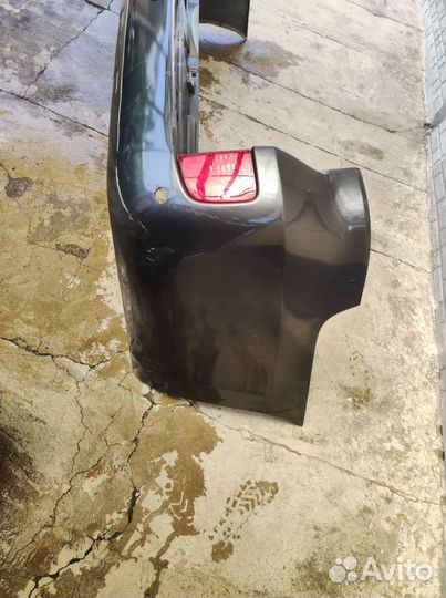 Бампер задний toyota land cruiser 200