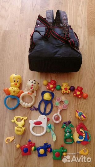 Рюкзак детский+игрушки(для 