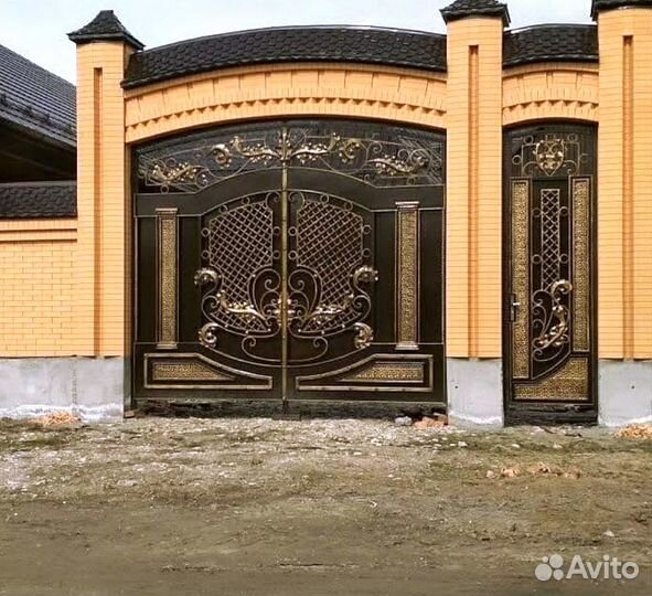 Кованные ворота