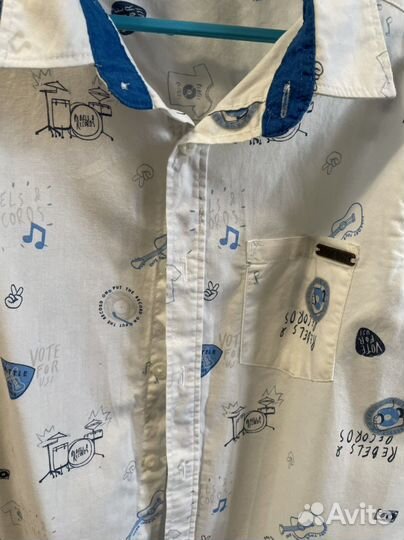 Рубашка праздничная 140