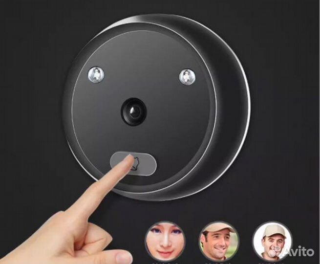 Видеоглазок звонок новый ночное видение