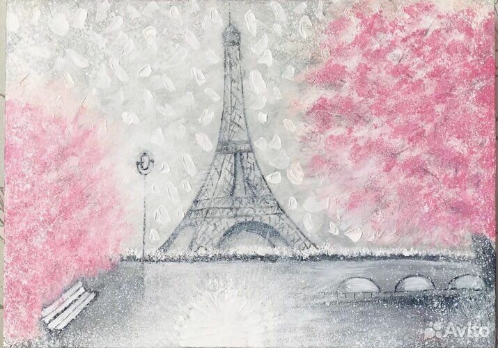 Картина большая интерьерная 70х50х1,5 см