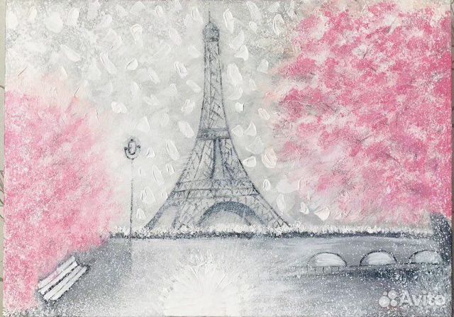 Картина большая интерьерная 70х50х1,5 см