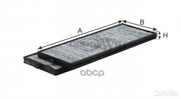 Фильтр салона Hyundai Accent (тагаз), Getz 02