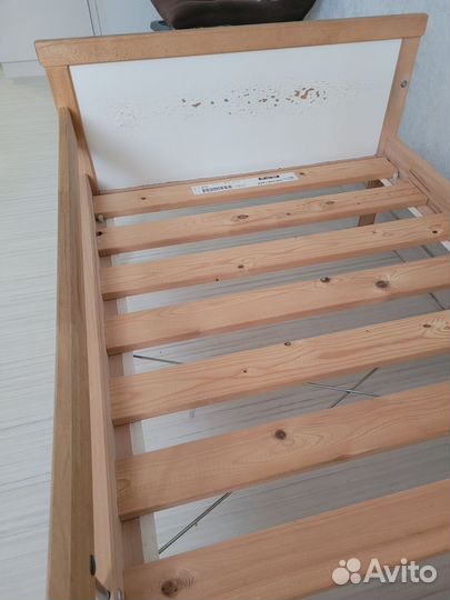 Детская кровать IKEA с матрасом