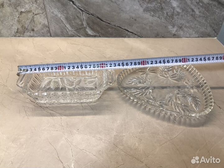 Хрустальная конфетница