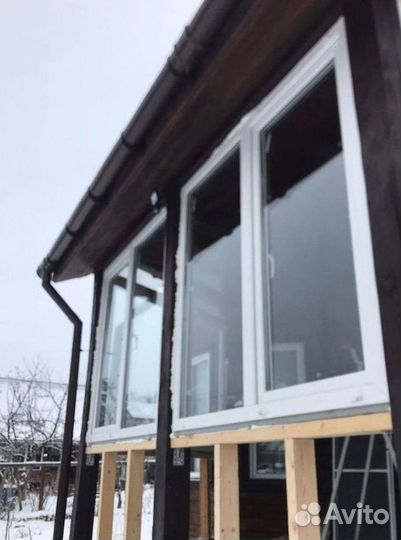 Новые пластиковые окна Melke veka