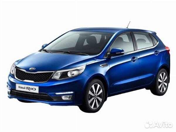 Полотно зеркала KIA RIO 10-17 RH сферическое с обогревом