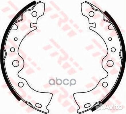 Колодки тормозные барабанные зад GS8246 TRW
