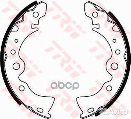 Колодки тормозные барабанные зад GS8246 TRW