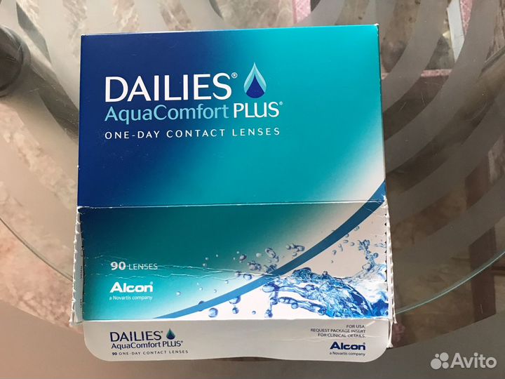 Линзы контактные однодневные