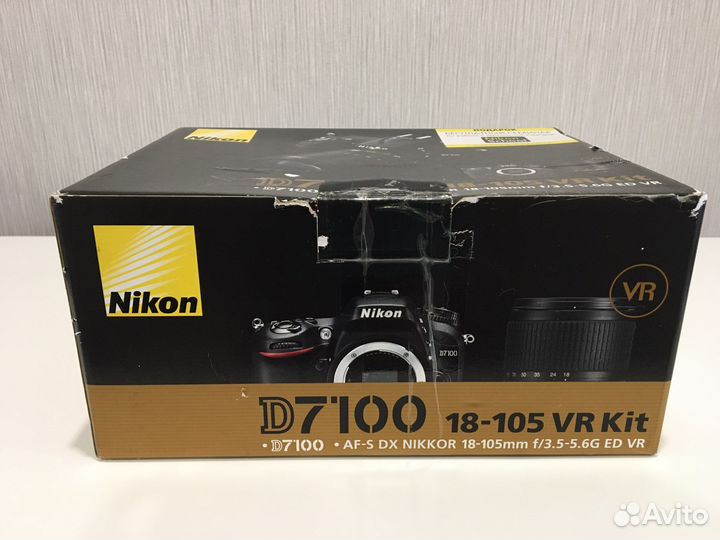 Зеркальный фотоаппарат nikon d7100