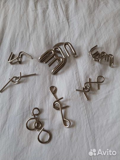 Головоломки металлические