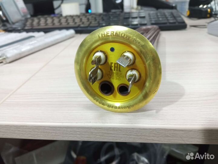 Тэн для бойлера 2,0 кВт (1,3+0,7) RF64мм (медь)