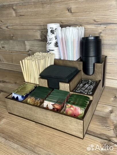Органайзер деревянный для кофейных зон