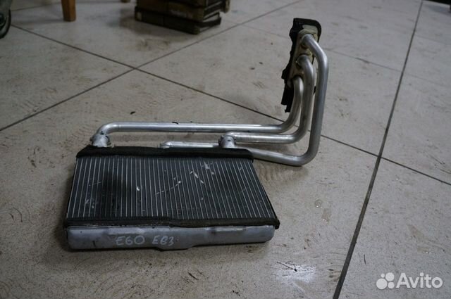 BMW E60 E63 радиатор печки
