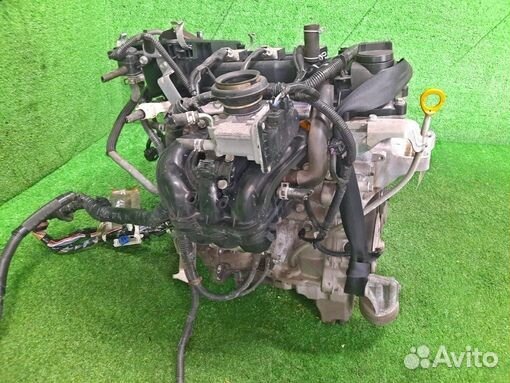 Двигатель в сборе двс toyota passo KGC30 1KR-FE 20