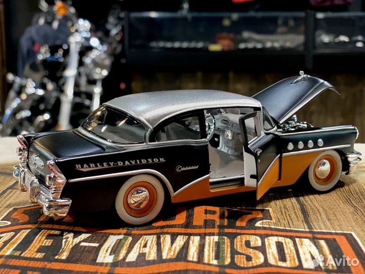 Модель авто Harley Davidson - Buick Century 1955