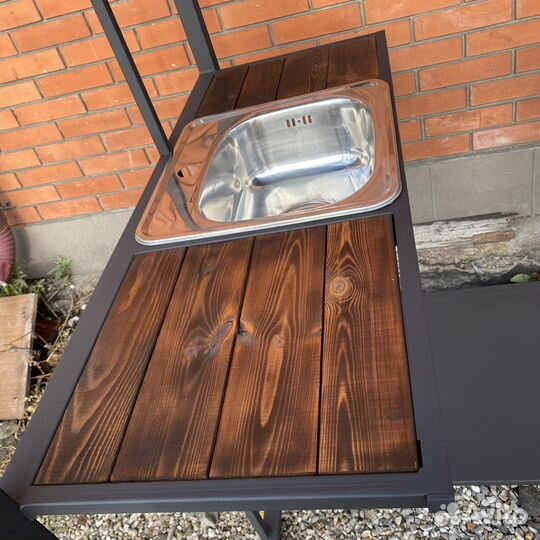 Мангал мойка печь мангал с крышей