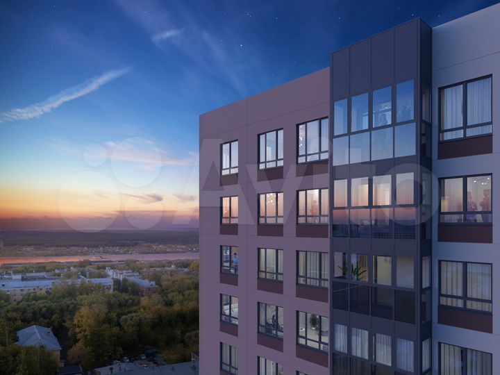 2-к. квартира, 44,9 м², 12/16 эт.