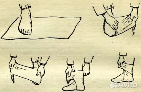 Портянки новые