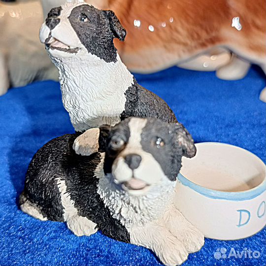 Корги.Терьер.Собаки.Англия.Статуэтки.Коллекция